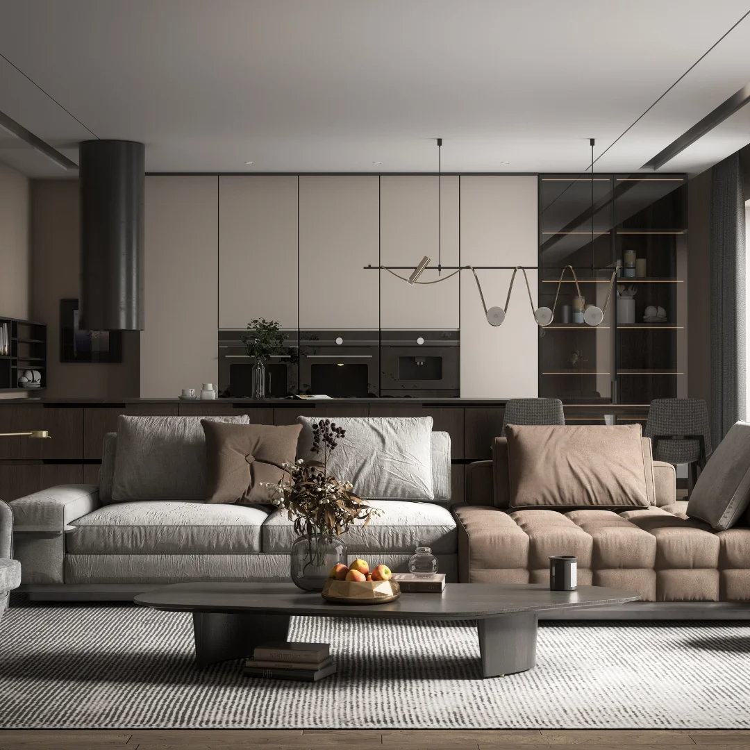 INTERIOR DESIGNING FOR LIVING ROOM